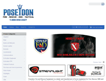 Tablet Screenshot of poseidonrescue.com